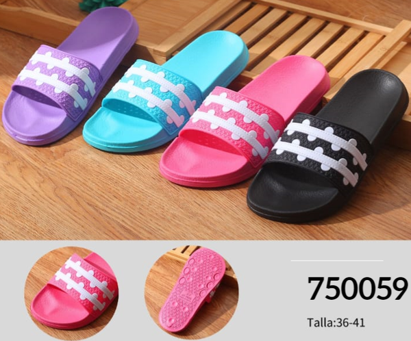 CHANCLA SRA. PALA EVA RAYAS T/36-41 (36)