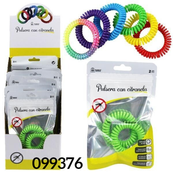 PULSERA EVA CITRONELA 2ud EXPOSITOR (12)