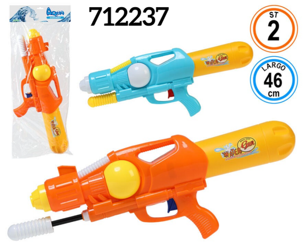 PISTOLA AGUA JUMBO BOLSA 46cm