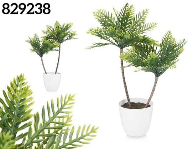 MACETA ARTIFICIAL PALMERA ALTA 56x36cm