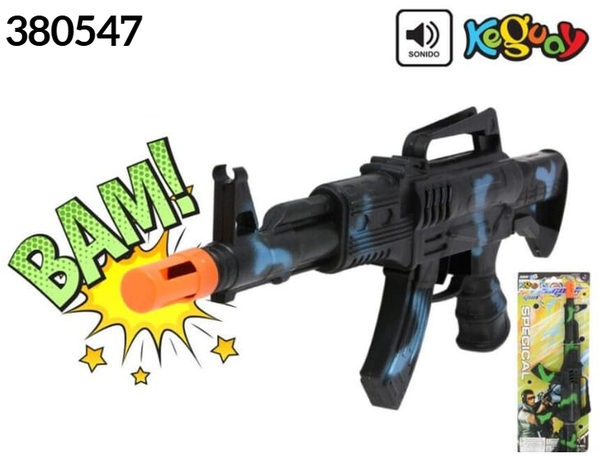 RIFLE SONIDO CARTON