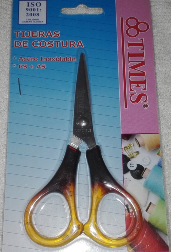 TIJERA DE COSTURA MEDIANA 14cm