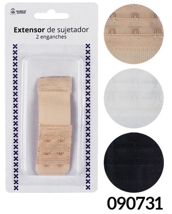 EXTENSOR SUJETADOR TRIPLE 3SURTIDO (12)