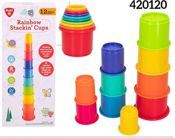 SET ENCAJABLES BEBE 10pz CAJA 24x10cm
