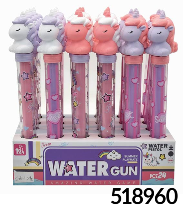 PISTOLA LANZA AGUA TUBO UNICORNIO 26cm (24)