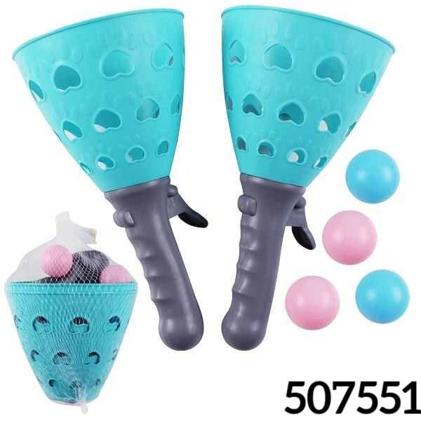 JUEGO LANZA BOLA RED 6pz