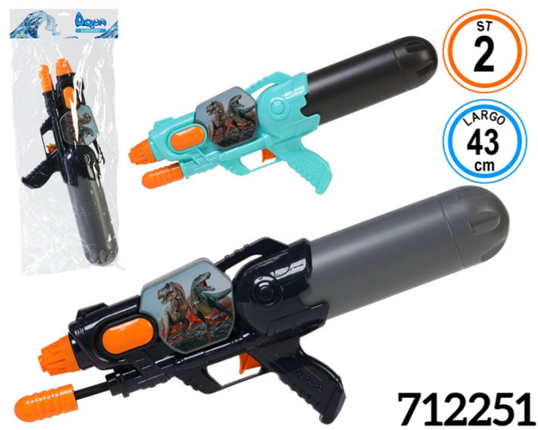 PISTOLA AGUA JUMBO BOLSA 43cm