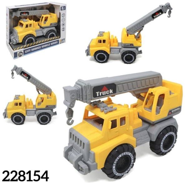 CAMION GRUA CAJA 24x18cm