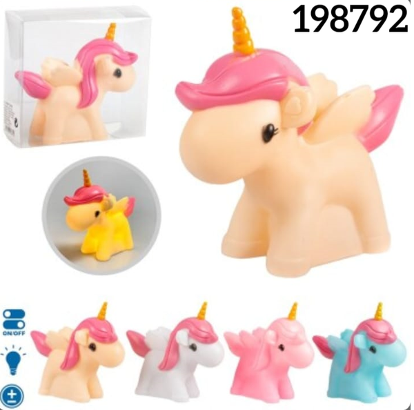 LAMPARA UNICORNIO LED LUZ NOCHE