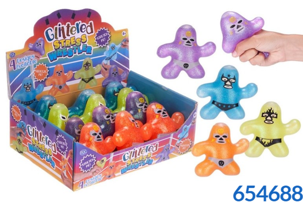 SQUISHY LUCHADOR COLORES EXPOSITOR (12)
