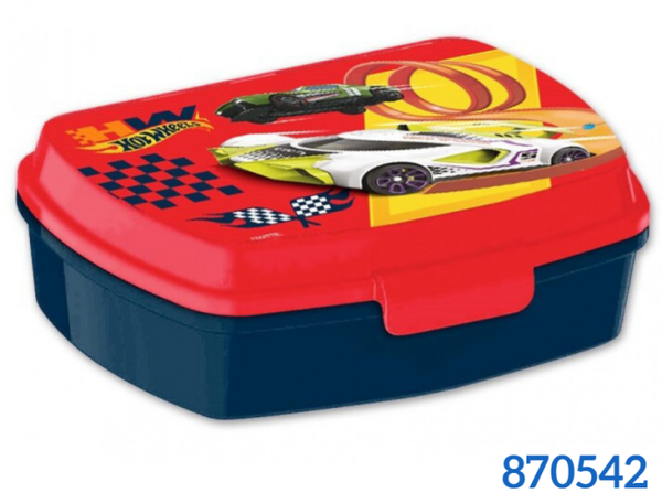 SANDWICHERA MELAMINA HOT WHEELS