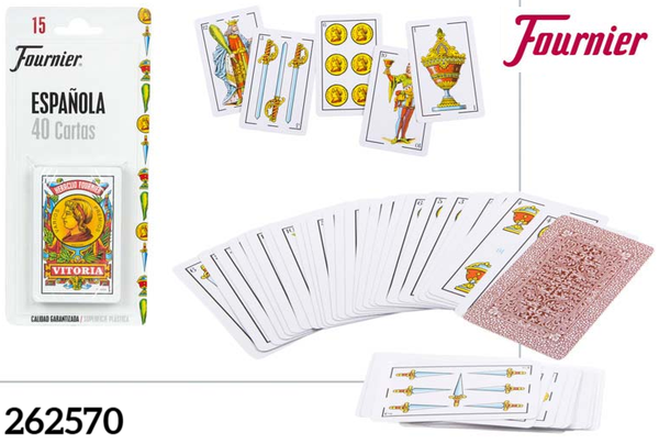 NAIPES BARAJA ESPAÑOLA 40CARTAS FOURNIER