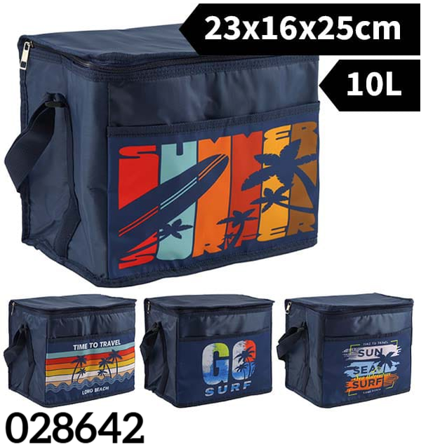 BOLSA NEVERA 23x16x25cm 10lit DISEÑOS