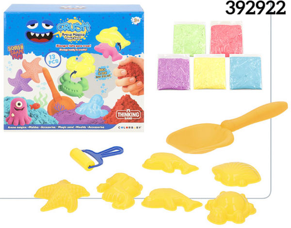SET ARENA MAGICA CAJA 29x26cm