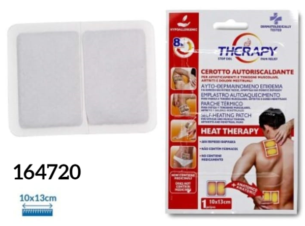 PARCHE CALOR THERAPY 8h USO 10x13cm