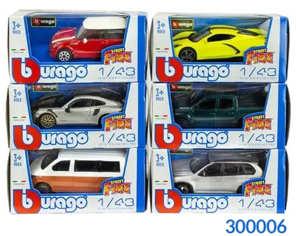COCHE METAL ESCALA 1:43 BURAGO