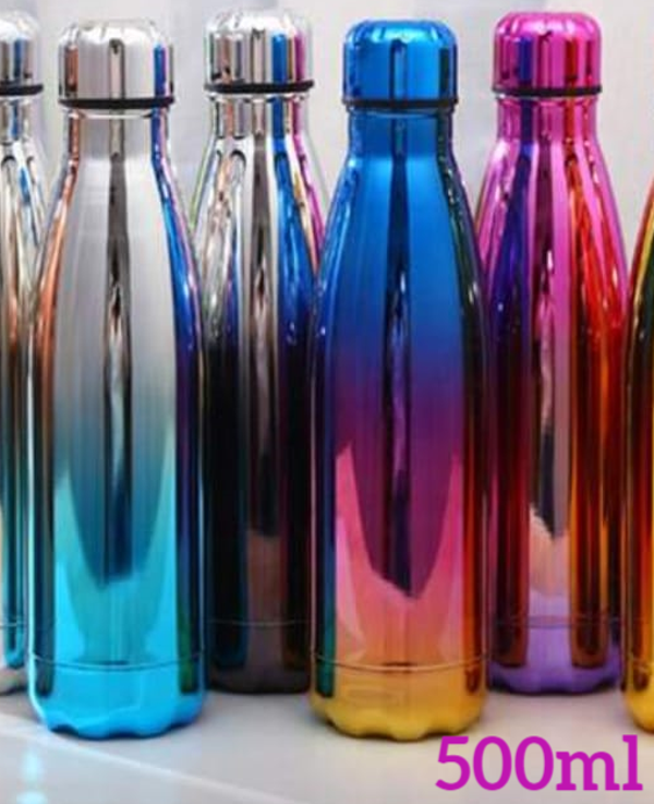 BOTELLA TERMO ACERO COLORES 500ml