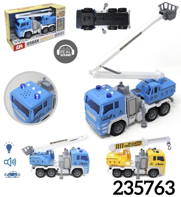 CAMION GRUA ACCION LUZ/SONIDO
