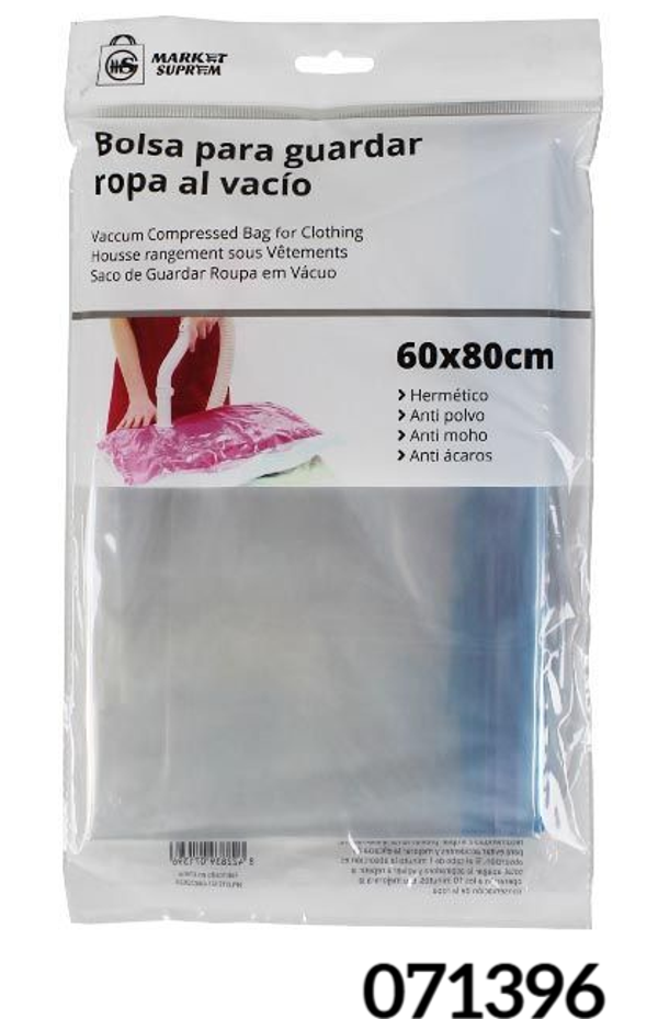 BOLSA GUARDARROPA AL VACIO 60x80cm