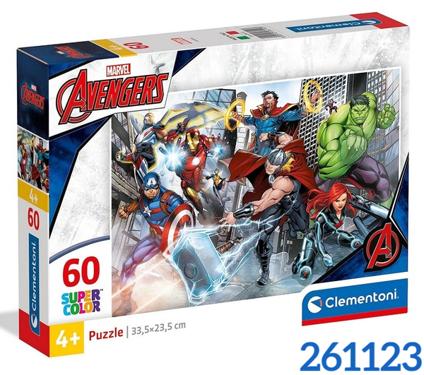 PUZZLE 60pz AVENGERS CLEMENTONI