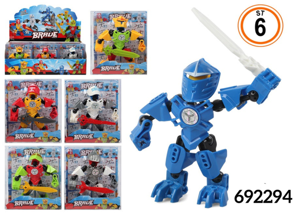 ROBOT BRAVE CAJA SURTIDA (12)