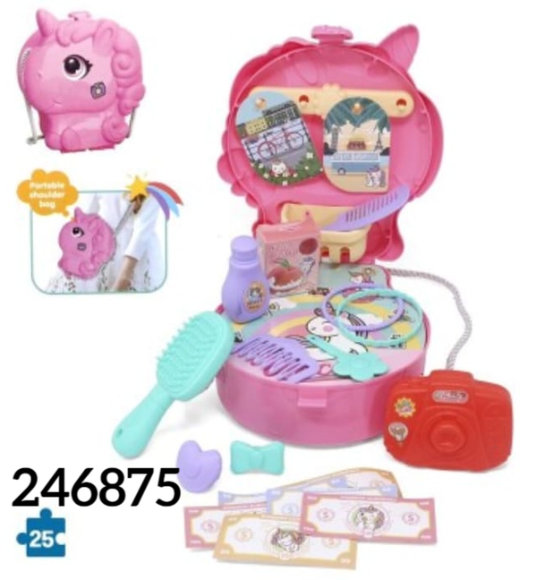 MOCHILA UNICORNIO 25pz BELLEZA