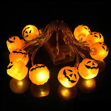 GUIRNALDA LED CALABAZAS HALLOWEEN 2m