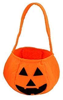 BOLSA CALABAZA HALLOWEEN FIELTRO