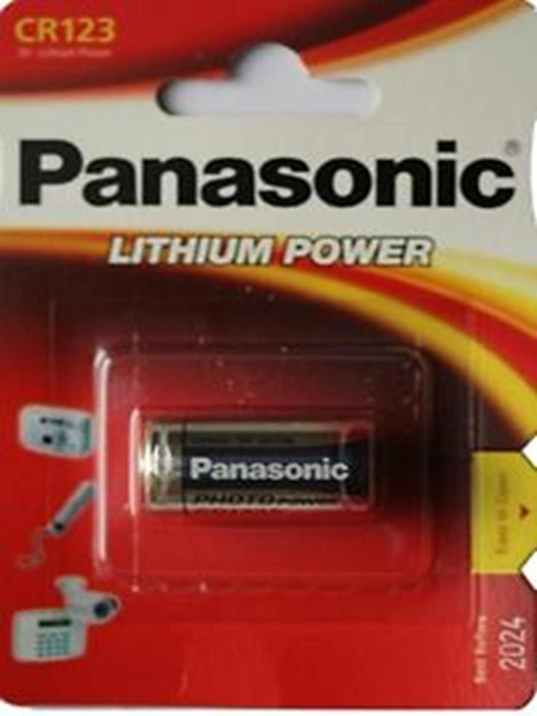 PILA LITIO CR123 PANASONIC (10)