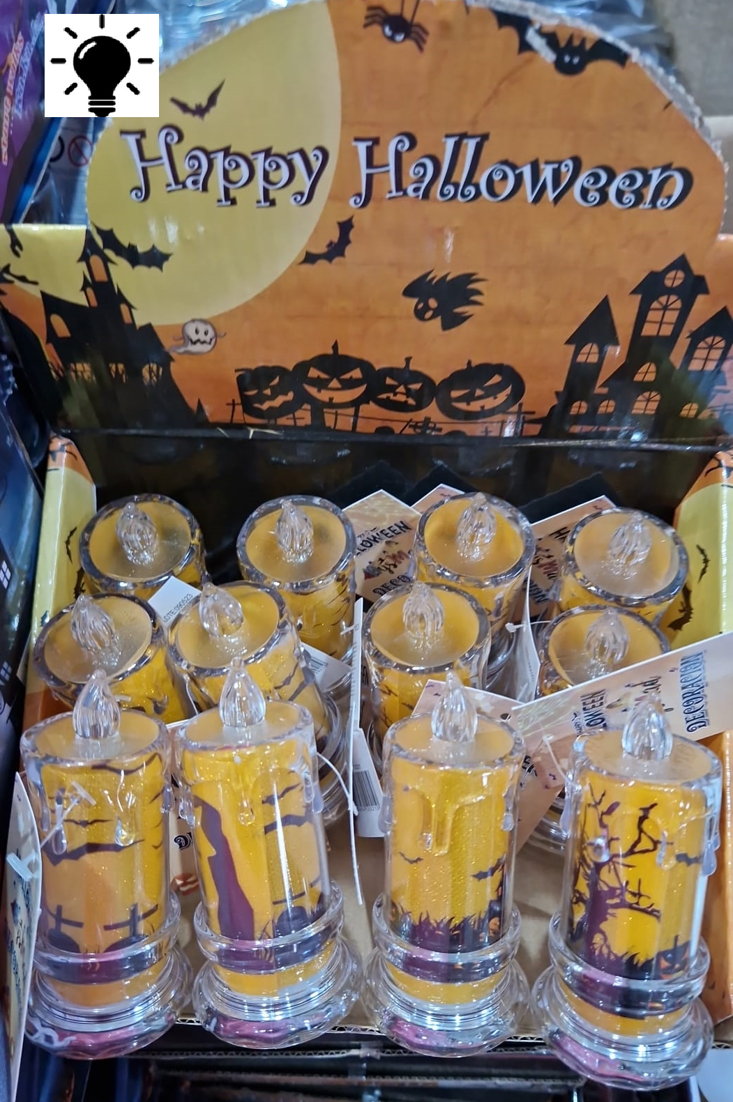 CANDELABRO LUZ LED HALLOWEEN (12)