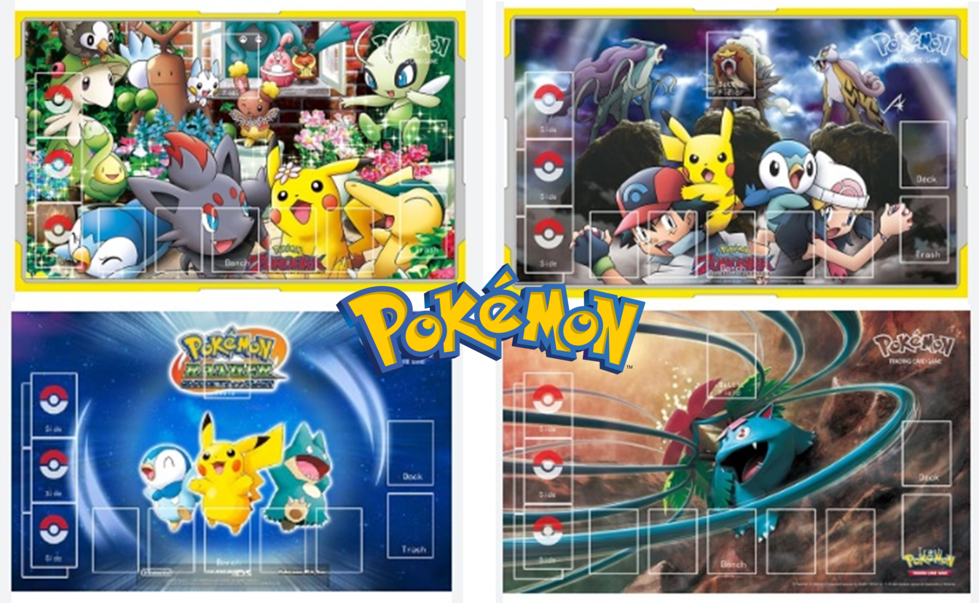 TAPETE JUEGO POKEMON