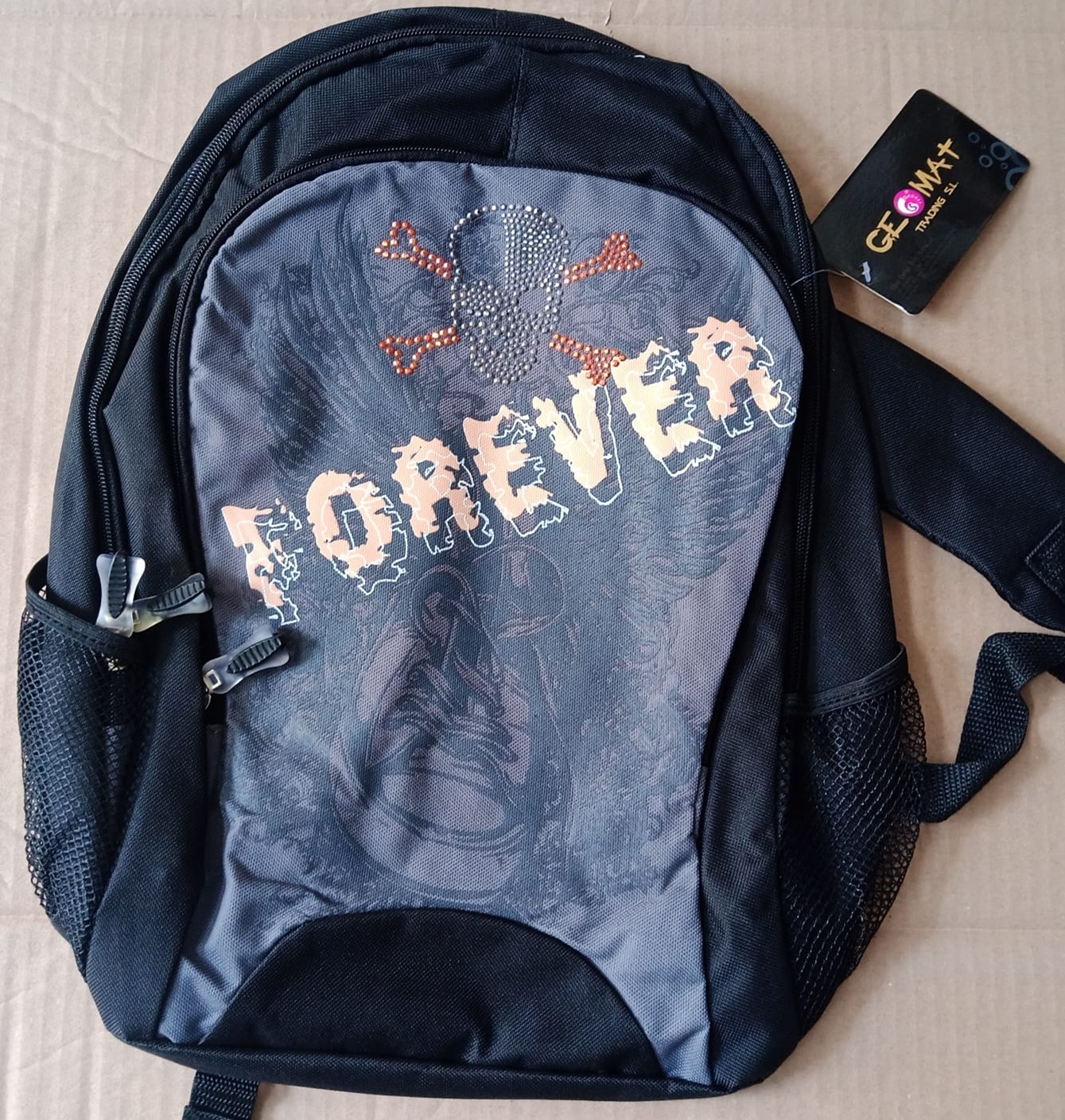 MOCHILA JUVENIL ESTAMPADA SURTIDA