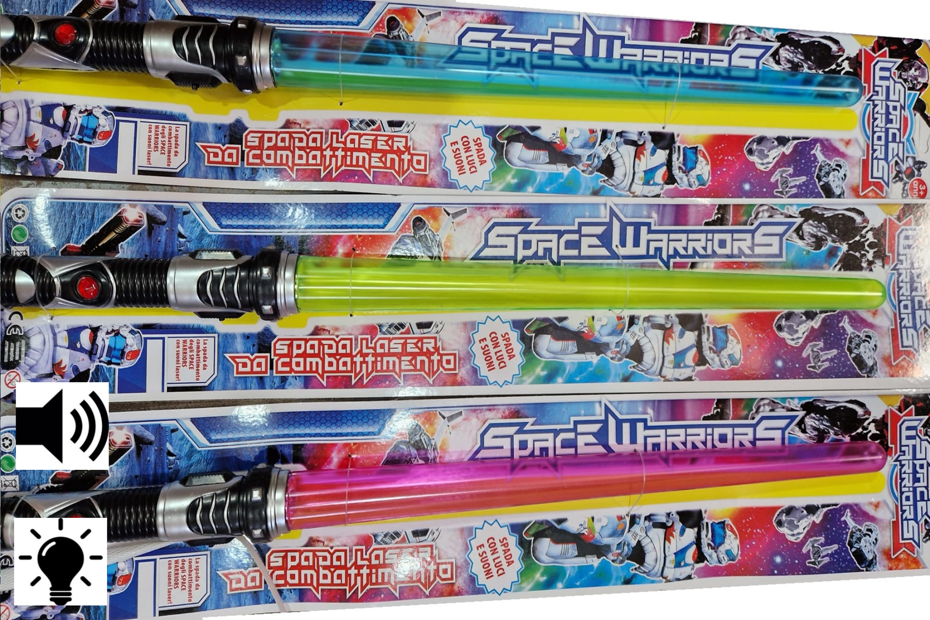 ESPADA GALACTICA COLORES LUZ/SONIDO