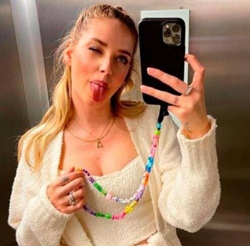 CUELGA MOVIL CUENTAS LARGO COLORES