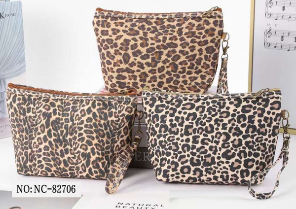 NECESER SRA. RECTANGULAR ANIMAL PRINT 25x15cm