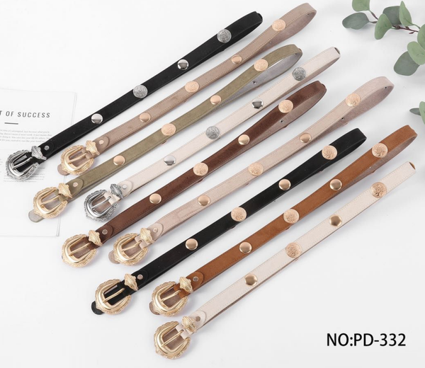 CINTURON SRA. MATERIAL TACHUELAS