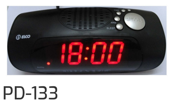 RADIO DESPERTADOR ELCO PD133