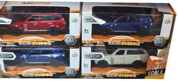 COCHE METAL ESCALA 1:32 ABRE PUERTAS MILE
