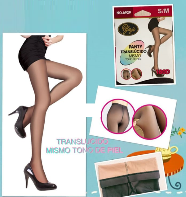 PANTY LYCRA 180DEN TRANSLUCIDO NEGRO (6)