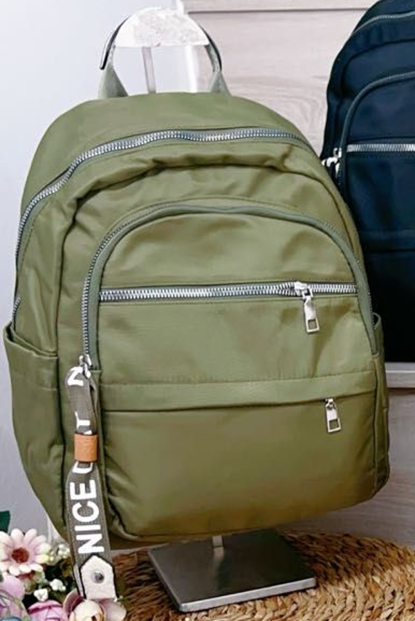 -MOCHILA PASEO LISA 3CREMALLERAS 29x21cm