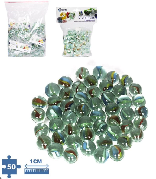CANICAS BOLSA 50ud
