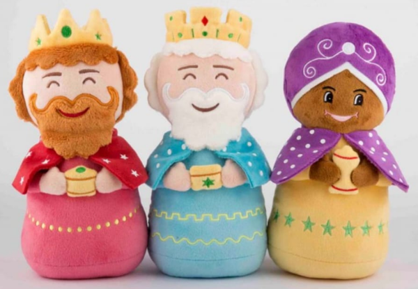 PELUCHE REYES MAGOS 25cm