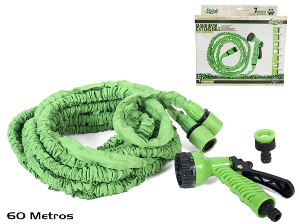 MANGUERA EXTENSIBLE JARDIN 20-60m