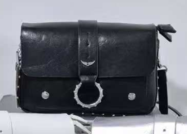BOLSO CARTERA RECTANGULAR ADORNOS 22x15cm