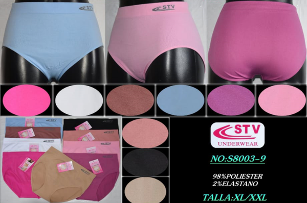 BRAGUITA SRA. LYCRA S/C STV #S8003 XXL-XXXXL (12)