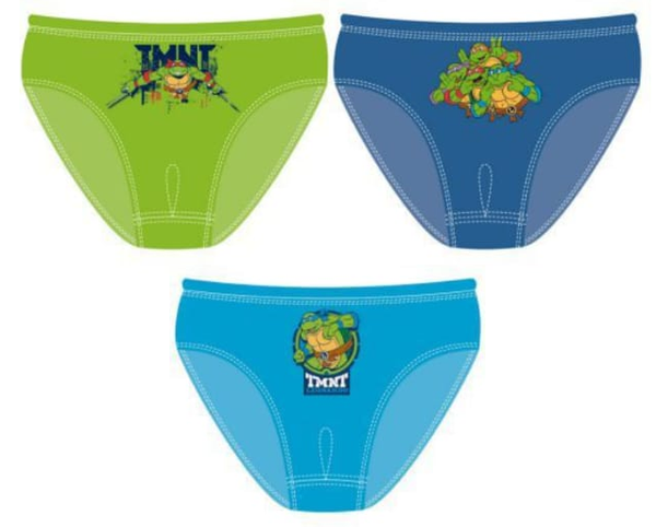 CALZONCILLO INF. SLIP TORTUGAS NINJA 3ud