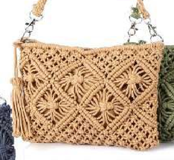-BOLSO BANDOLERA RATTAN LABOR 26x20cm
