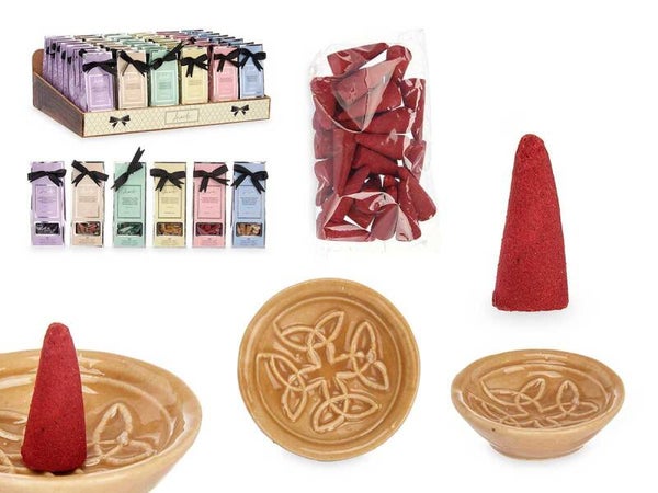 INCIENSO CONOS 80ud AROMAS SURTIDOS