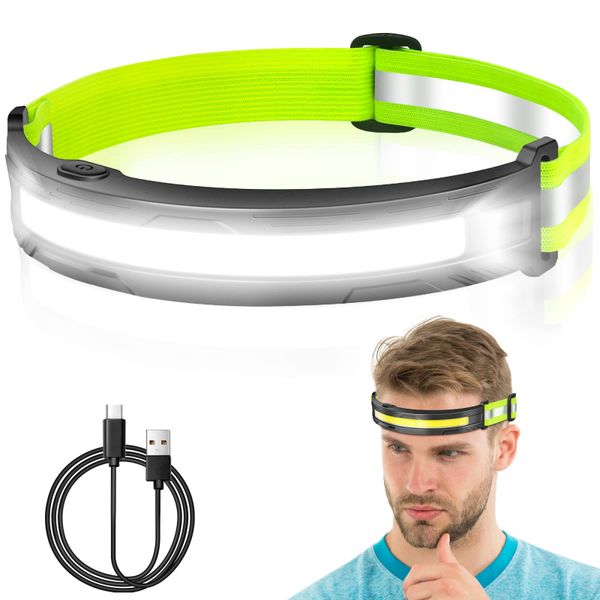 LINTERNA LED BANDA CABEZA RECARGABLE