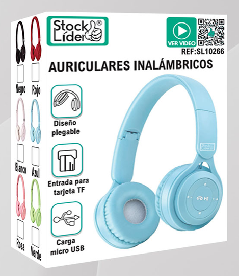 AURICULAR CASCO BLUETOOTH STOCK LIDER